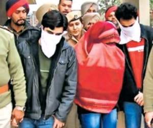 accuse of sexual harassment of students, lady teacher arrested