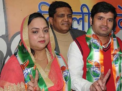 Former Independent Delhi MLA Rambir Shokeen joins Congress