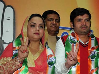 Former Independent Delhi MLA Rambir Shokeen joins Congress