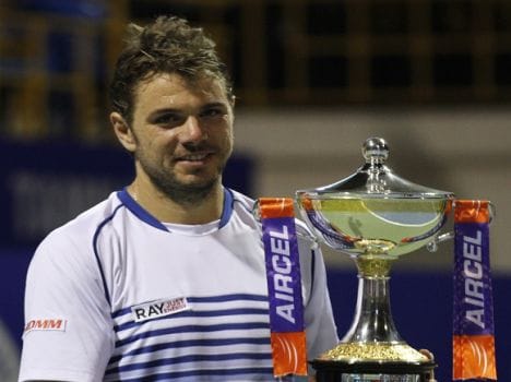 stanislas wawrinka won chennai open tennis tournament