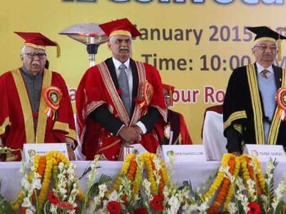 uptu convocation start, akilesh is not present.