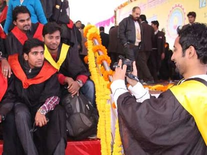 uptu convocation start, akilesh is not present.