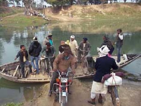 crossing the river is life threatening