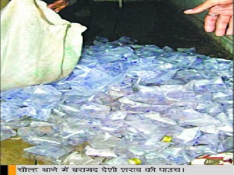 Places raids against illegal alcohol