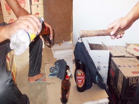 150 leter wine find by drugs department