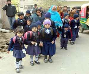 School reopened increased cold.