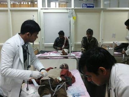 kgmu has special arrangement for malihabad tragedy patients.