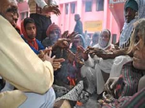 Remained chilly winds wreak havoc