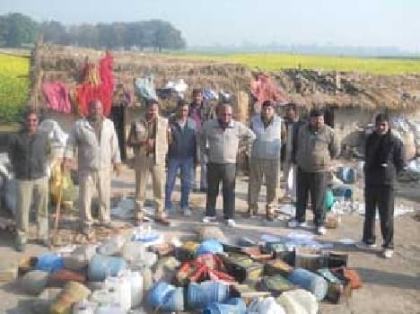Crackdowns on illegal alcohol distilleries .