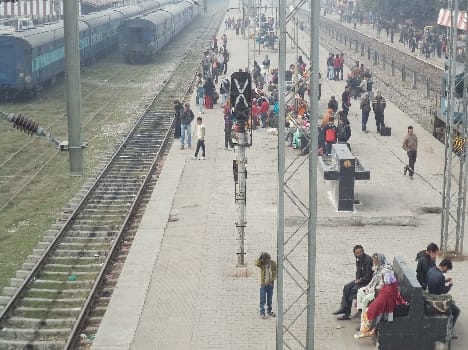 passenger worried delayed trains