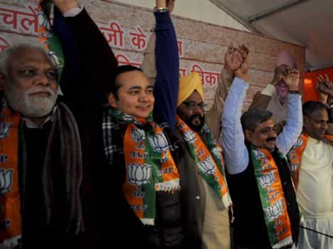 BJP extended, many leaders join BJP