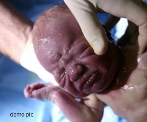 baby birth in auto at District hospital campus