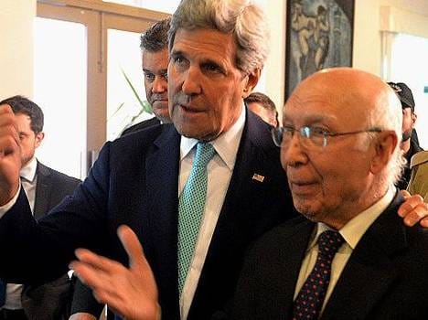 US-Pak want to solve Kashmir issue with peace
