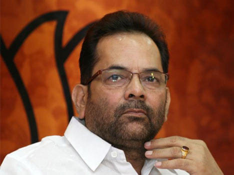 one year imprisonment to mukhtar abbas naqvi