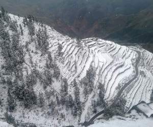 snowfall in upper himachal.
