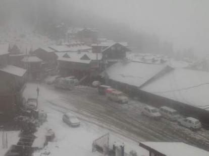heavy snowfall in himachal.