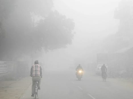 due to cold waves suffering of people continues, three more person dead 