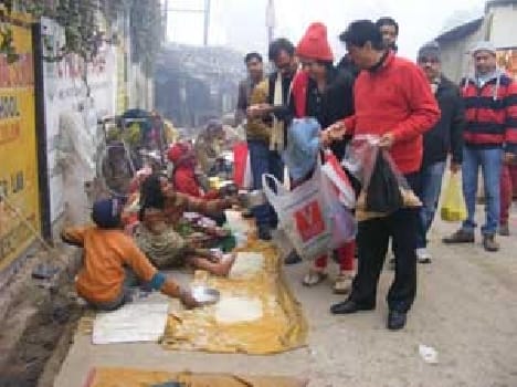 Ganges bath the occasion of makar sankranti