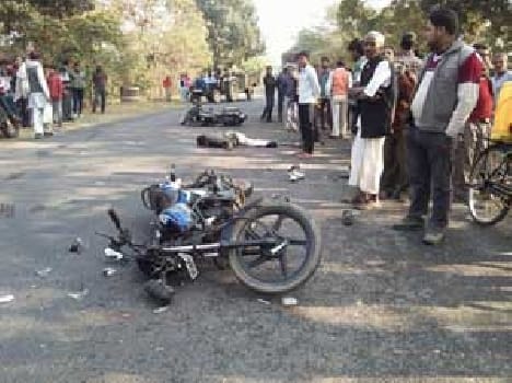 teacher died in road accident