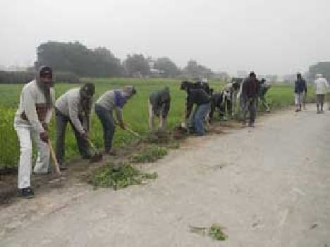 Cleanliness in Tamuli villege