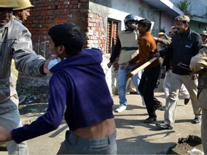 who is behind disturbane in bareilly.