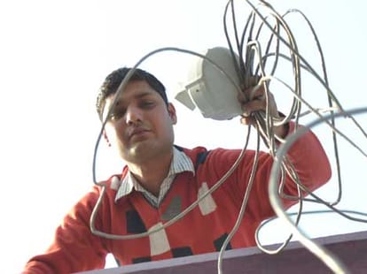 terrorist connection of illegal phone exchange in meerut.