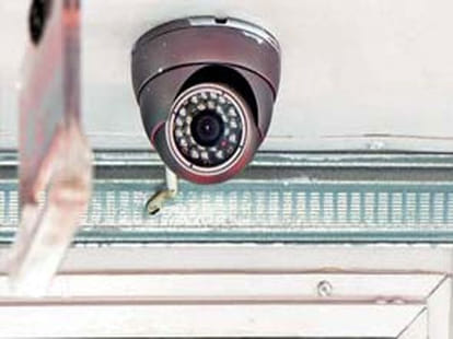 now cctv camera in train coach
