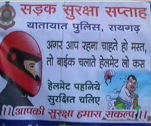 Cartoon on Gadkari create tension IN Raigarh