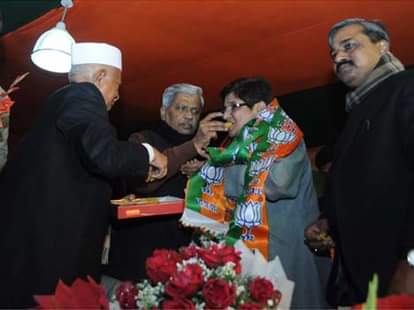 BJP release candidate list, kiran CM candidate of bjp.