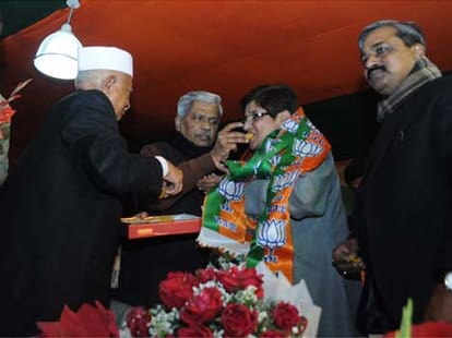 Layers could be against bjp due to kiran bedi