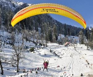 Snow on the mountains of Pir Panjal