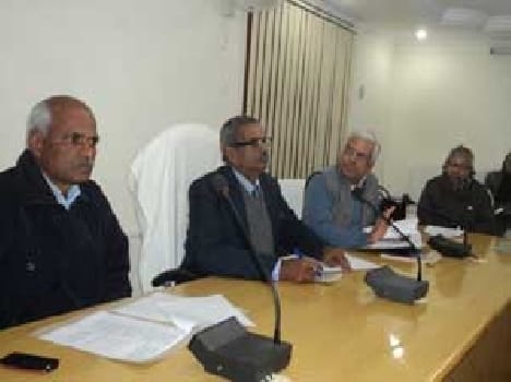VC inspection of the venue