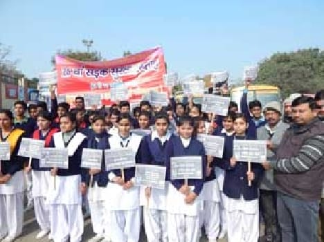 For road safety awareness