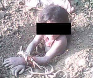 Man Tries to Bury ten Year Old Daughter Alive
