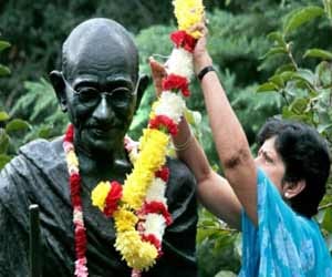 mahatama gandhi's last fast