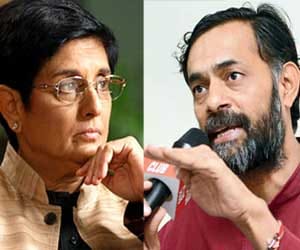 'AAP' ask these Special question to Kiran Bedi.
