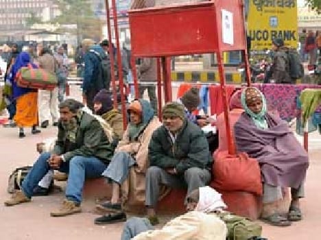 Severe cold in varanasi
