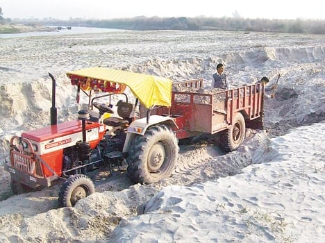 Inllegal sand mining millions Games