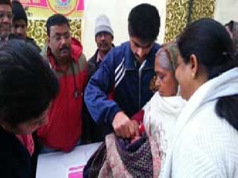 The children were administered polio vaccine