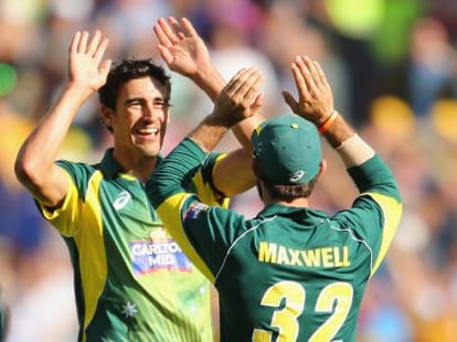 India Vs Australia, Tri nation series. 