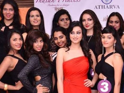 miss indian princess chandni sharma in jury panel of indian princes 2015.