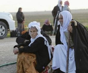 islamic state free more than 350 yazidis.