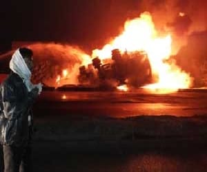 Great Eastern spice factory fire