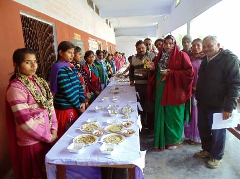 Talent showed in competition