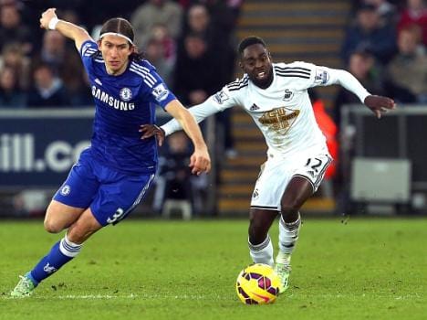 Chelsea defeat Swansea City in english premier league