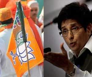 BJP release candidate list, kiran CM candidate of bjp.