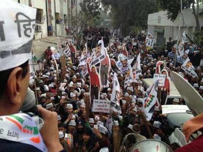 BJP's get the fight hard from AAP strategy.