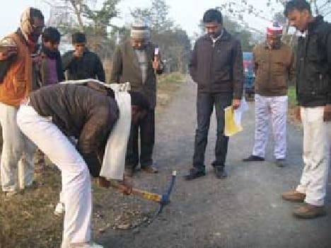 CDO wells examined by road