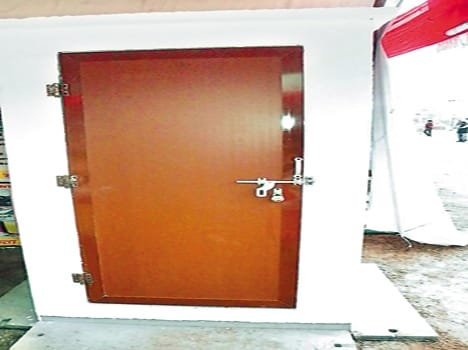 Gram panchayats will be pre - cast toilet