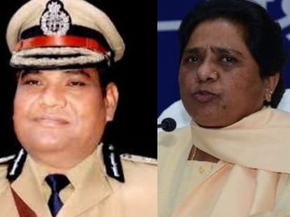 Ex dgp brijlal joins bjp shocks mayawati.